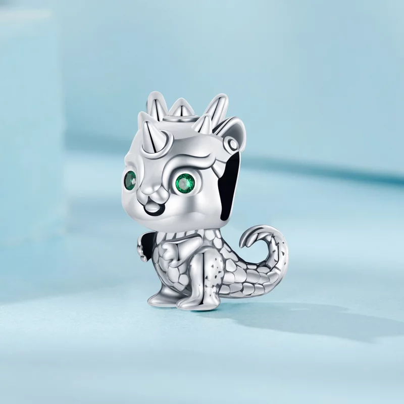 (image pour) Perles Petit Dragon Style PANDORA - SCC2720 - Afficher 2