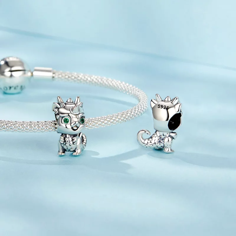 (image pour) Perles Petit Dragon Style PANDORA - SCC2720 - Afficher 4