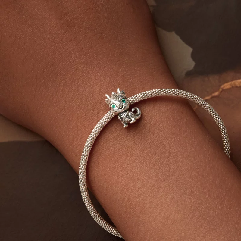 (image pour) Perles Petit Dragon Style PANDORA - SCC2720 - Afficher 7