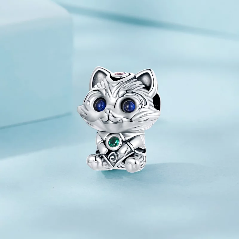 (image pour) Perles Petit Raton Laveur Style PANDORA - SCC2757 - Afficher 2