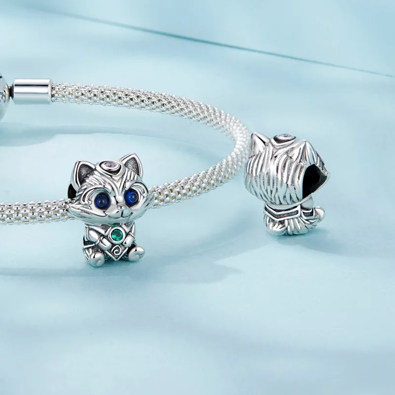(image pour) Perles Petit Raton Laveur Style PANDORA - SCC2757 - Afficher 4