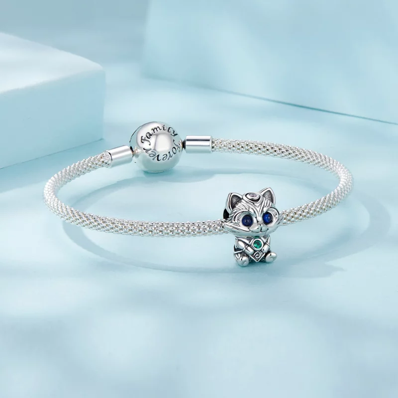 (image pour) Perles Petit Raton Laveur Style PANDORA - SCC2757 - Afficher 5