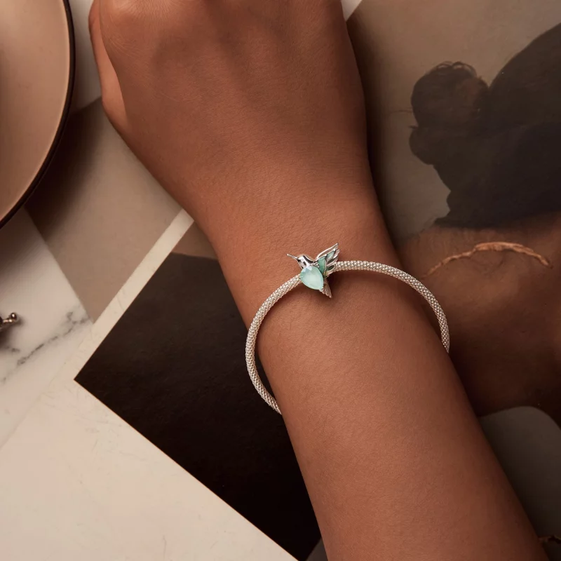 (image pour) Perles Style PANDORA Colibri - BSC981 - Afficher 6