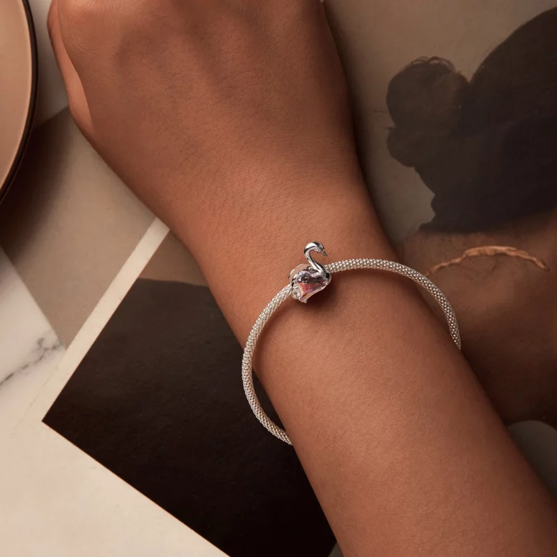 (image pour) Perles Style PANDORA Cygne - BSC980 - Afficher 6