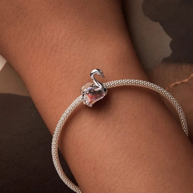 (image pour) Perles Style PANDORA Cygne - BSC980 - Afficher 7