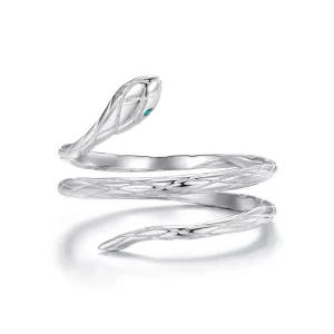 (image pour) Bague Ouverte Serpent Style PANDORA - BSR555-E