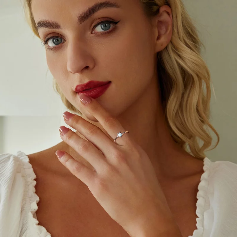 (image pour) Bague ouverte style tortue PANDORA - BSR553-E - Afficher 7