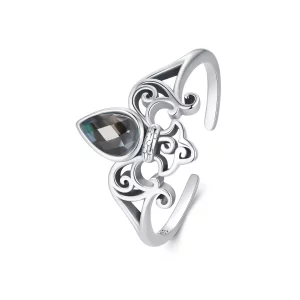 (image pour) Bague Ouverte Vintage Iris Style PANDORA - SCR1016-E