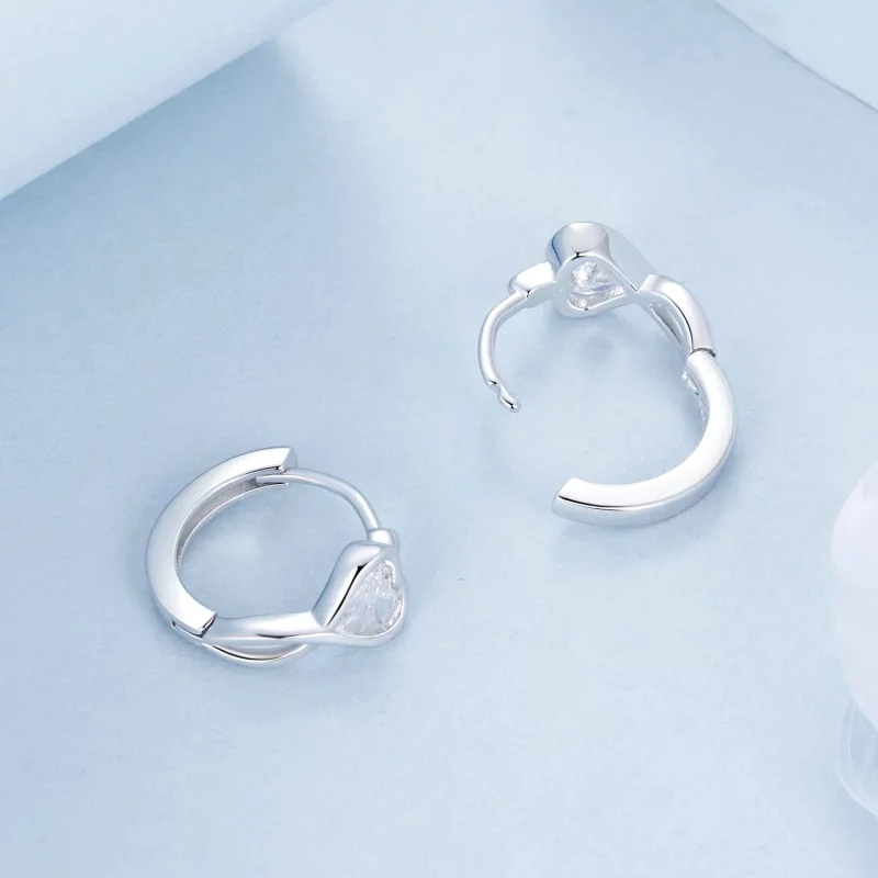 (image pour) Boucles d'oreille Love Infinity Style PANDORA - BSE1004 - Afficher 4