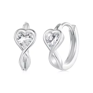 (image pour) Boucles d'oreille Love Infinity Style PANDORA - BSE1004