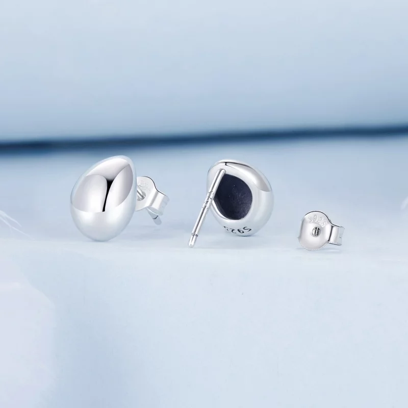 (image pour) Boucles d'oreilles goutte en argent style PANDORA - BSE1014 - Afficher 2
