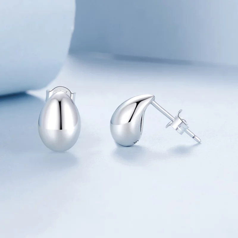 (image pour) Boucles d'oreilles goutte en argent style PANDORA - BSE1014 - Afficher 4