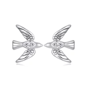 (image pour) Boucles d'oreilles Oiseau Style PANDORA - SCE1751