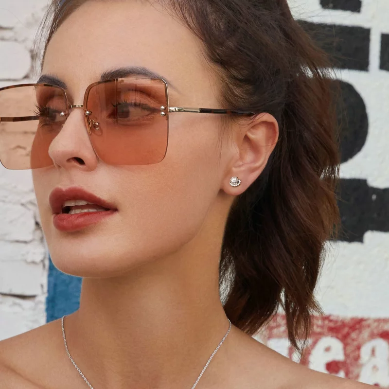 (image pour) Boucles d'oreilles PANDORA Style Starry Moissanite 0.5ct (deux certificats) - MS - Afficher 8