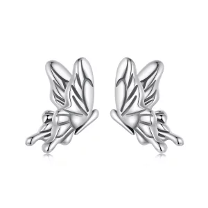 (image pour) Boucles d'oreilles Style PANDORA Papillon - SCE1762