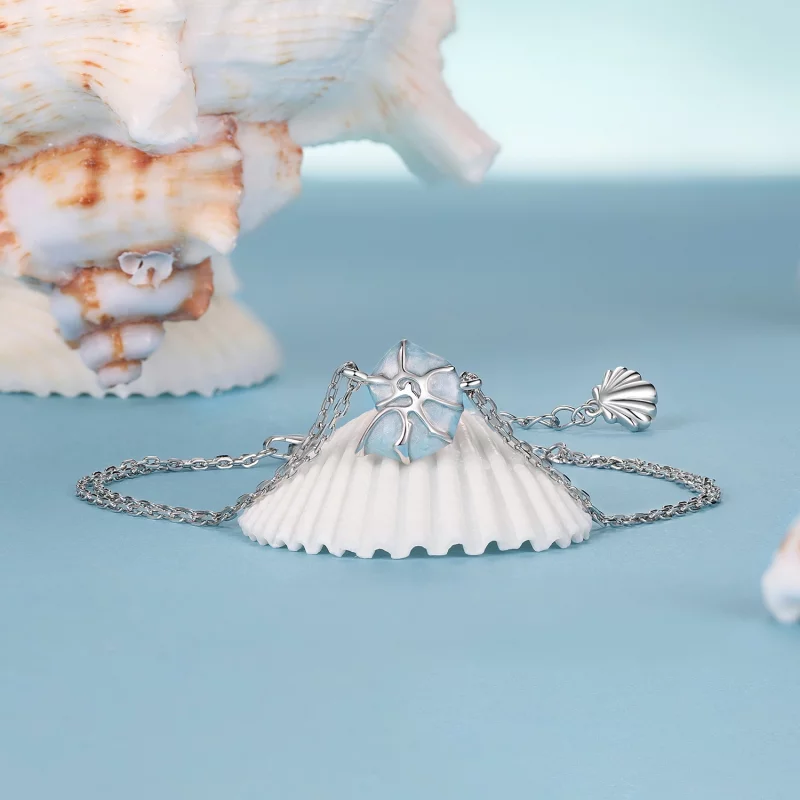 (image pour) Bracelet Conque Bleu Style PANDORA - BSB176 - Afficher 3