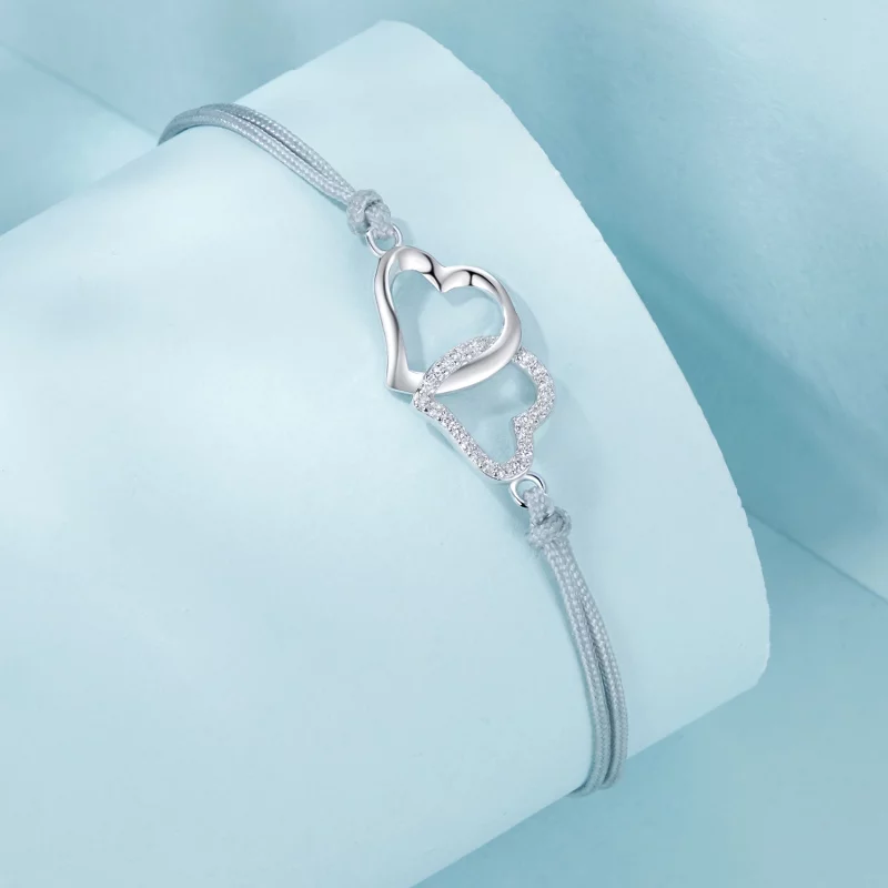 (image pour) Bracelet PANDORA Style Cœurs Entrelacés - SCB274 - Afficher 2