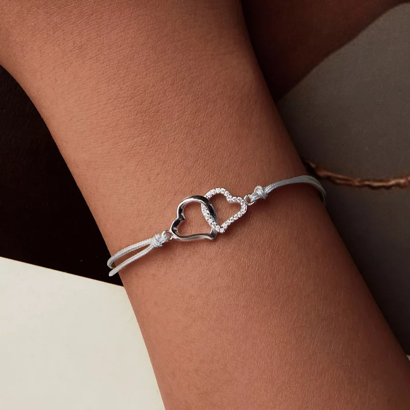 (image pour) Bracelet PANDORA Style Cœurs Entrelacés - SCB274 - Afficher 8