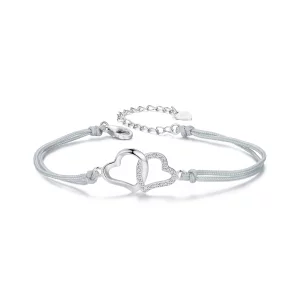 (image pour) Bracelet PANDORA Style Cœurs Entrelacés - SCB274