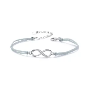 (image pour) Bracelet symbole infini style PANDORA - SCB279