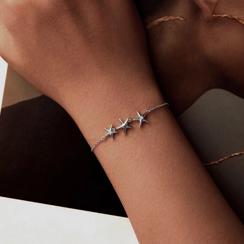 (image pour) Bracelet Étoile de Mer Style PANDORA - SCB275 - Afficher 5