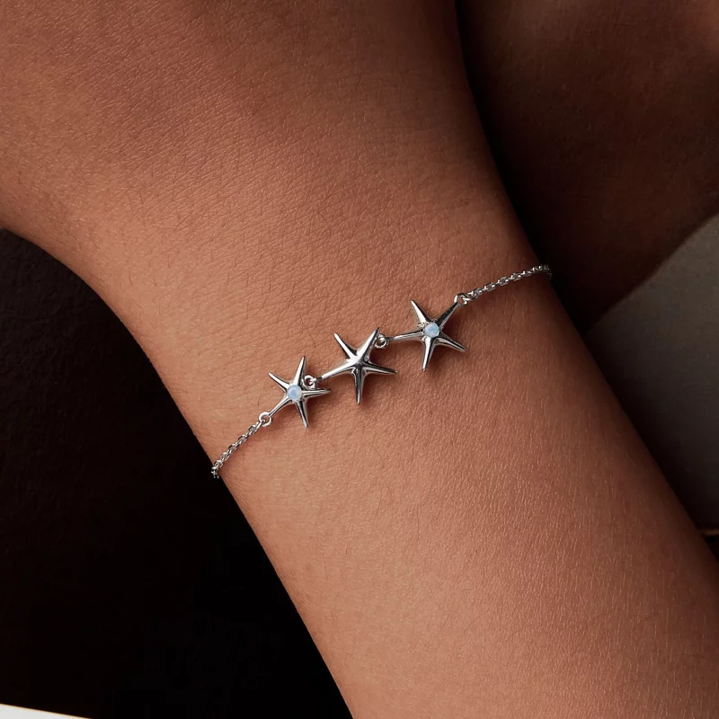 (image pour) Bracelet Étoile de Mer Style PANDORA - SCB275 - Afficher 8