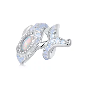 (image pour) Charme Baleine Bleue Style PANDORA - BSC1015