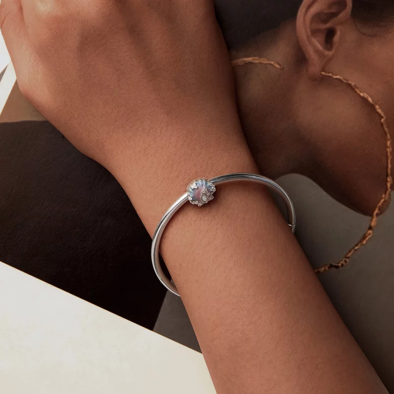 (image pour) Charme coquillage fantaisie coloré style PANDORA - BSC1017 - Afficher 6