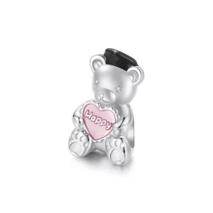 (image pour) Charme Ours de Graduation Style PANDORA - SCC2838