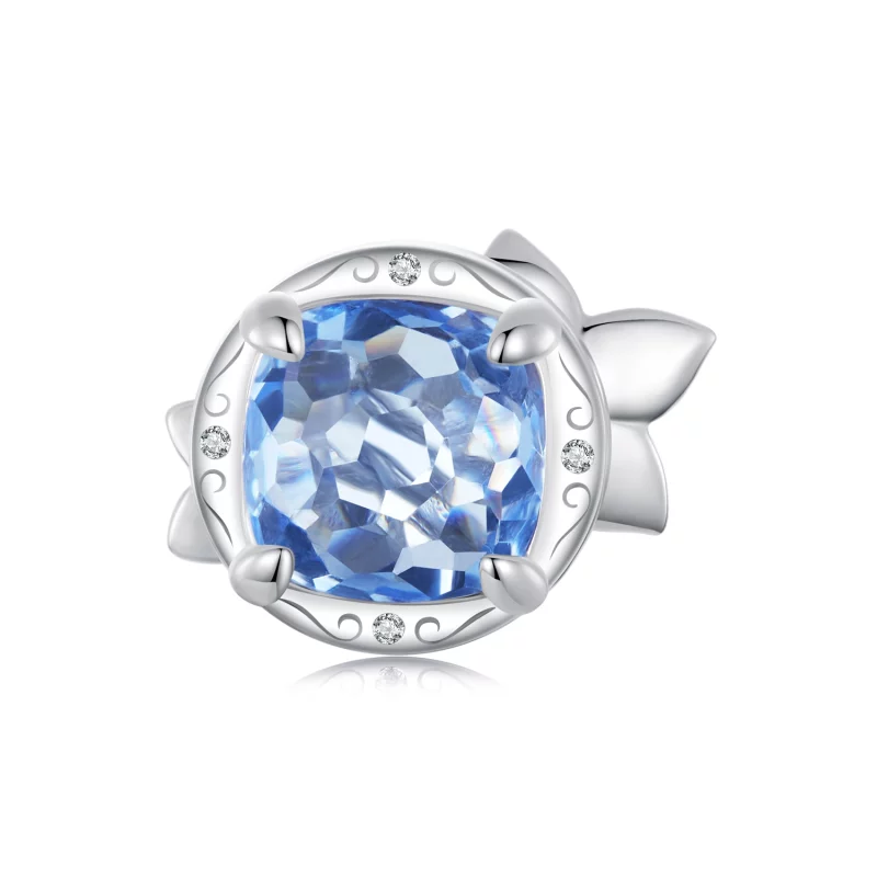 (image pour) Charme petite fleur de delphinium style PANDORA - BSC1029 - Afficher 2