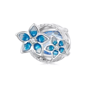 (image pour) Charme petite fleur de delphinium style PANDORA - BSC1029