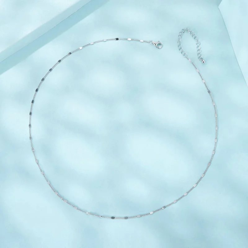 (image pour) Collier de base scintillant exquis de style PANDORA - SCA030 - Afficher 3