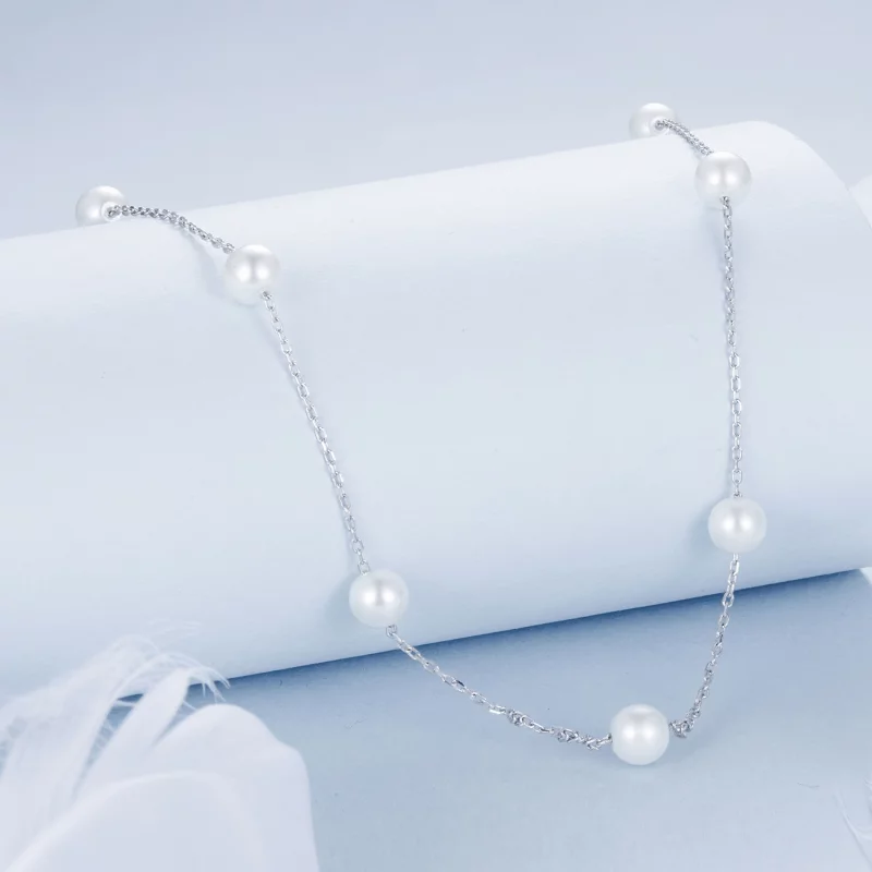 (image pour) Collier Gypsophile Style PANDORA - BSN389 - Afficher 2