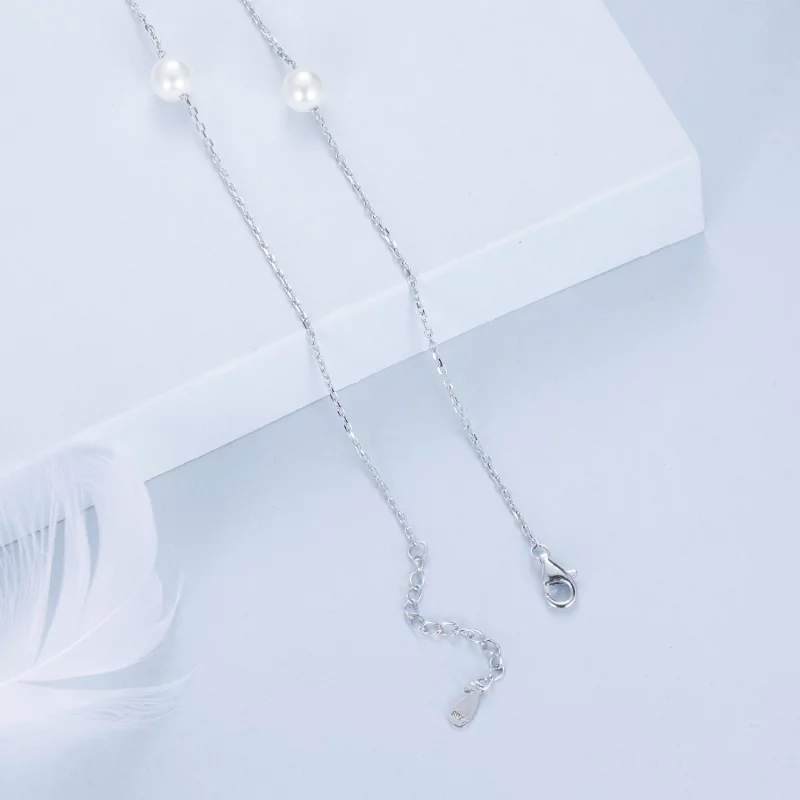 (image pour) Collier Gypsophile Style PANDORA - BSN389 - Afficher 5
