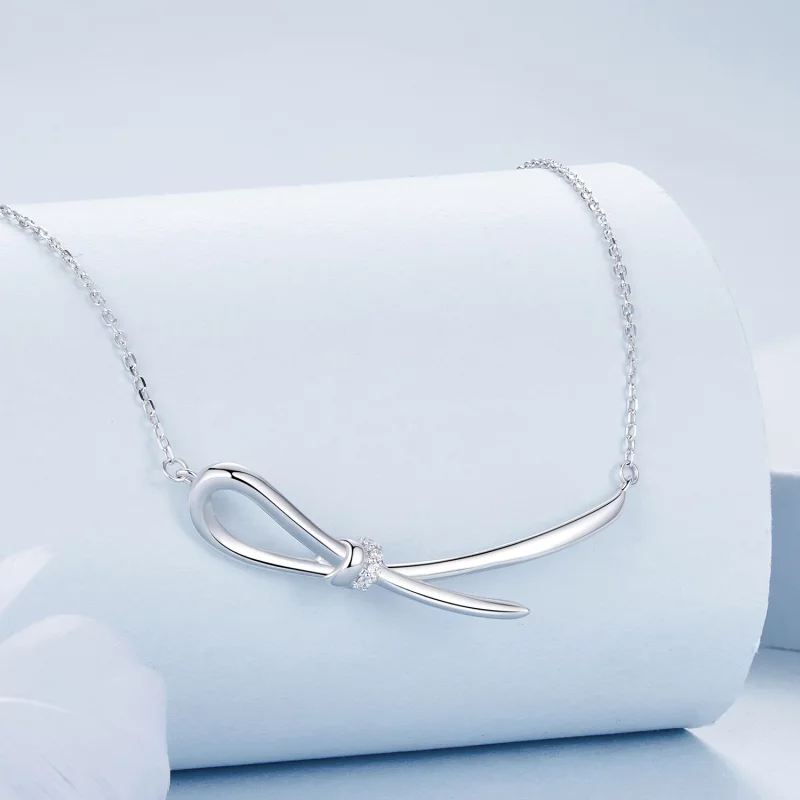 (image pour) Collier à nœud style PANDORA - BSN392 - Afficher 2