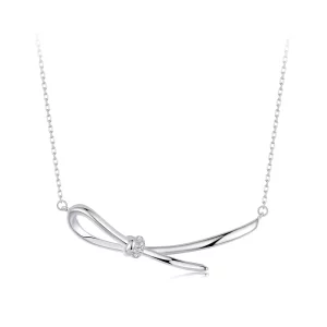 Collier à nœud style PANDORA - BSN392 (image pour) Collier à nœud style PANDORA - BSN392