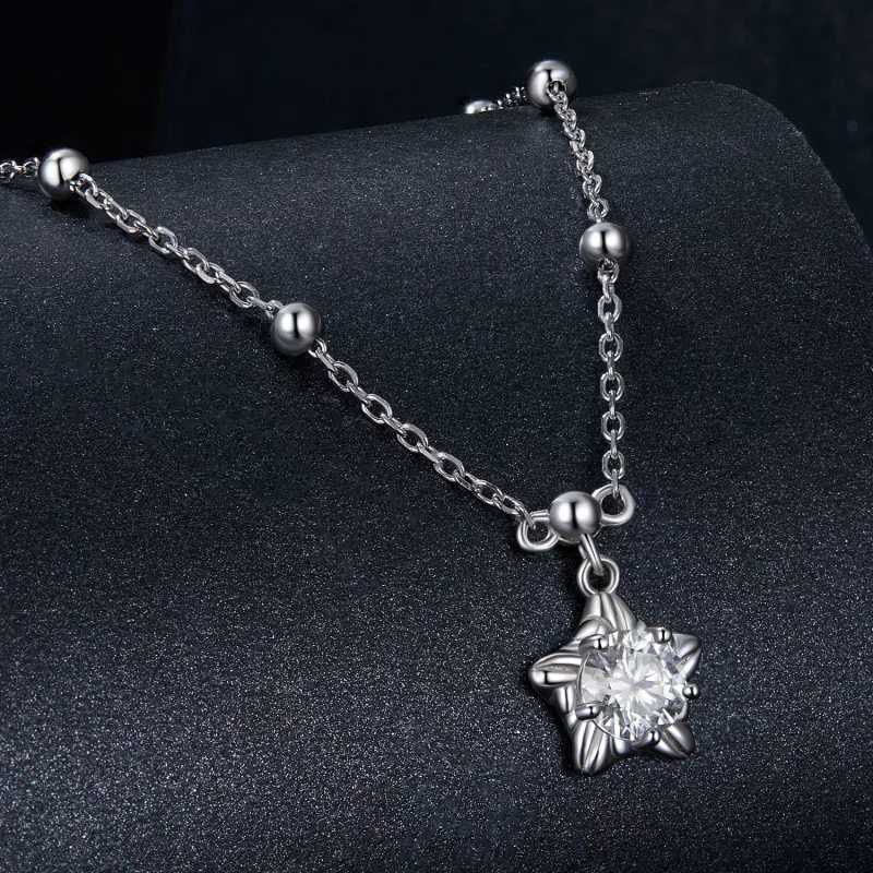 (image pour) Collier PANDORA Style Starlight 0,5 ct (avec un certificat) - MSN036 - Afficher 2