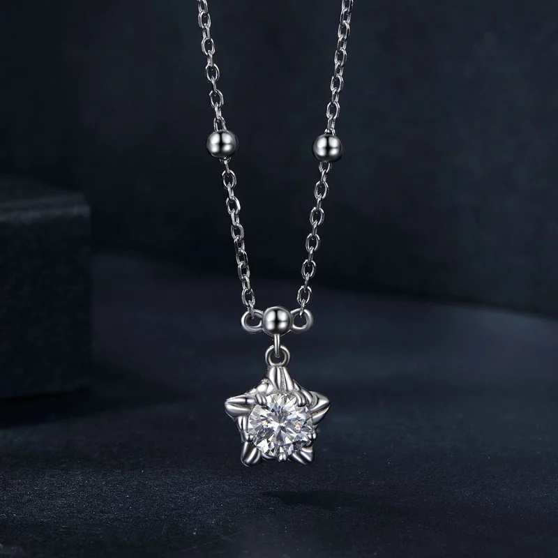 (image pour) Collier PANDORA Style Starlight 0,5 ct (avec un certificat) - MSN036 - Afficher 3