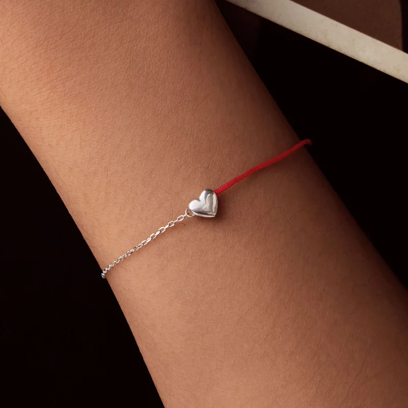 (image pour) PANDORA Style Bracelet en fil rouge de l'amour - BSB180 - Afficher 8