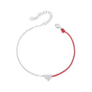(image pour) PANDORA Style Bracelet en fil rouge de l'amour - BSB180