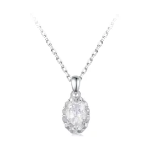 PANDORA Style Brilliant Beauty Collier en Moissanite 1ct (avec un certificat) - MSN035 (image pour) PANDORA Style Brilliant Beauty Collier en Moissanite 1ct (avec un certificat) - MSN035