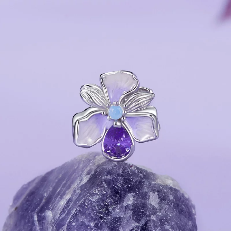 (image pour) PANDORA Style Charme Romantique Iris - BSC1031 - Afficher 2