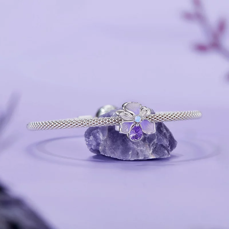 (image pour) PANDORA Style Charme Romantique Iris - BSC1031 - Afficher 5