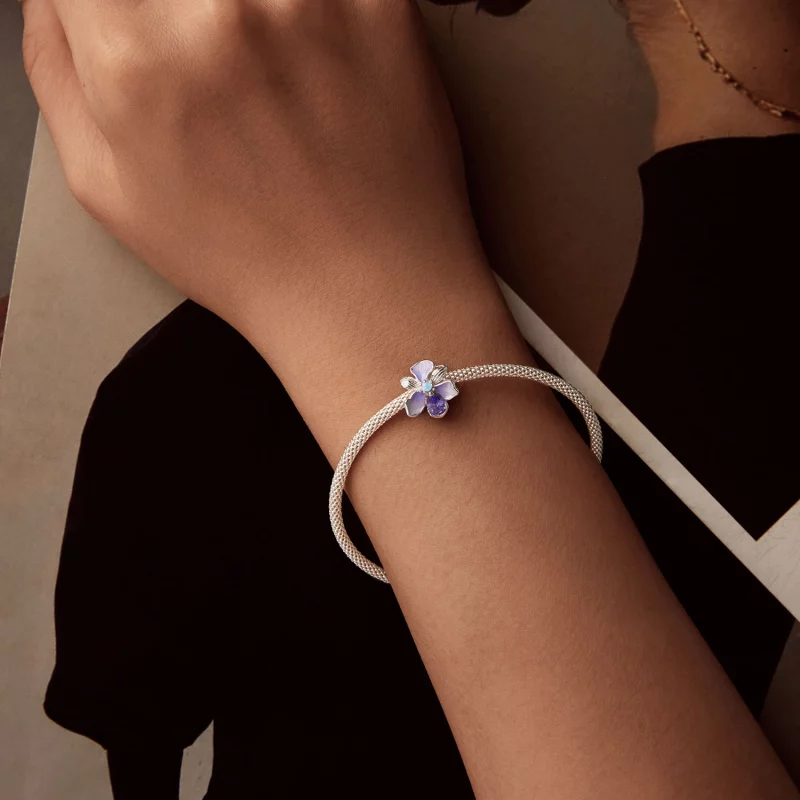 (image pour) PANDORA Style Charme Romantique Iris - BSC1031 - Afficher 6