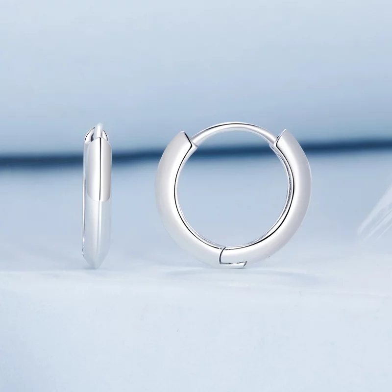 (image pour) PANDORA Style Classic boucles d'oreilles en argent sterling - BSE1016 - Afficher 2