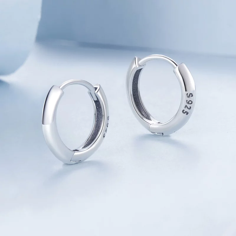 (image pour) PANDORA Style Classic boucles d'oreilles en argent sterling - BSE1016 - Afficher 3