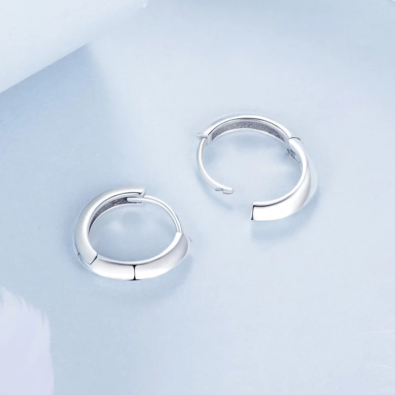 (image pour) PANDORA Style Classic boucles d'oreilles en argent sterling - BSE1016 - Afficher 4