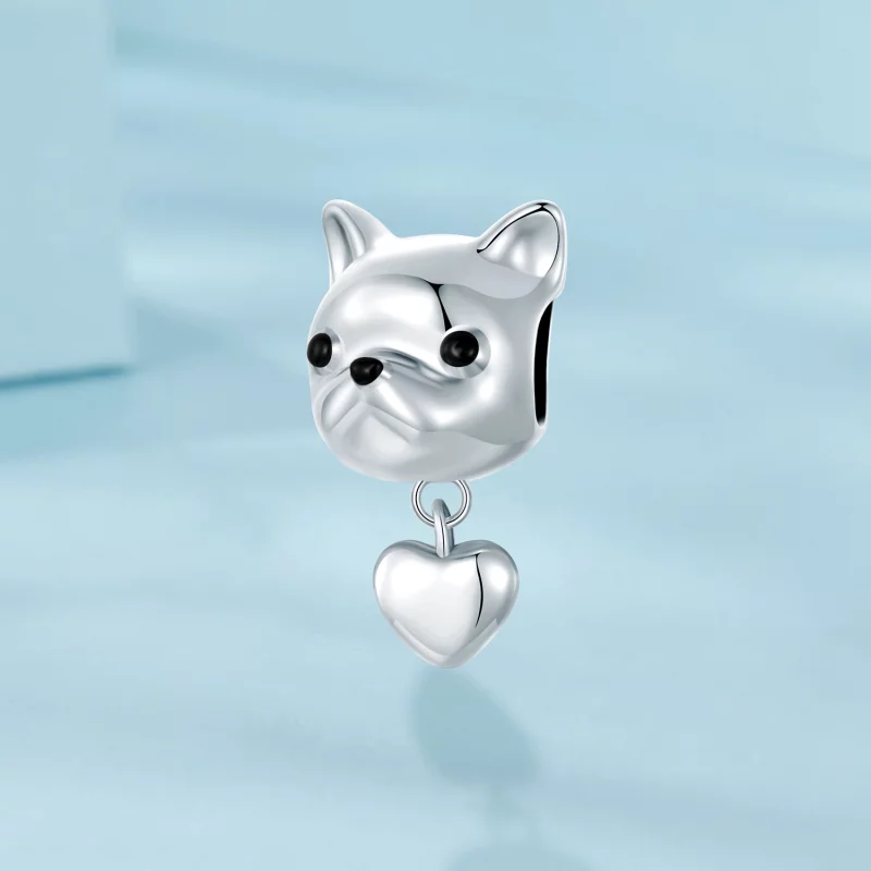 (image pour) PANDORA Style Love Bouledogue Français Pendentif - SCC2767 - Afficher 2
