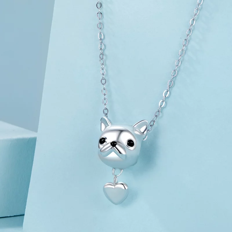 (image pour) PANDORA Style Love Bouledogue Français Pendentif - SCC2767 - Afficher 3