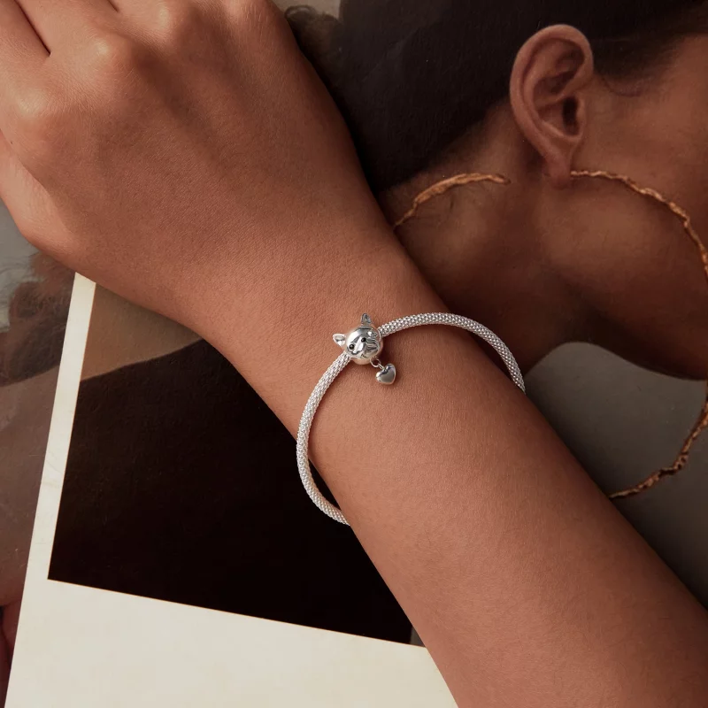 (image pour) PANDORA Style Love Bouledogue Français Pendentif - SCC2767 - Afficher 6